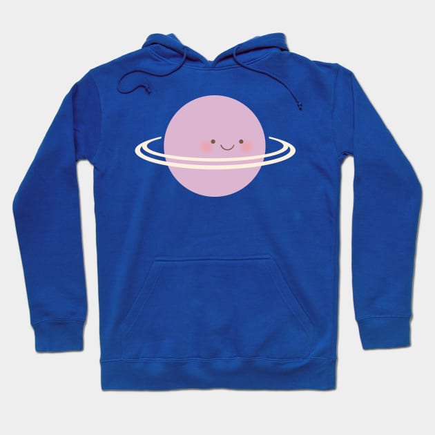 Purple Planet Hoodie by littlemoondance